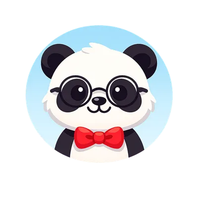A cartoon-style deer face avatar with layered flat shapes resembling a paper cutout, on a soft circular background.